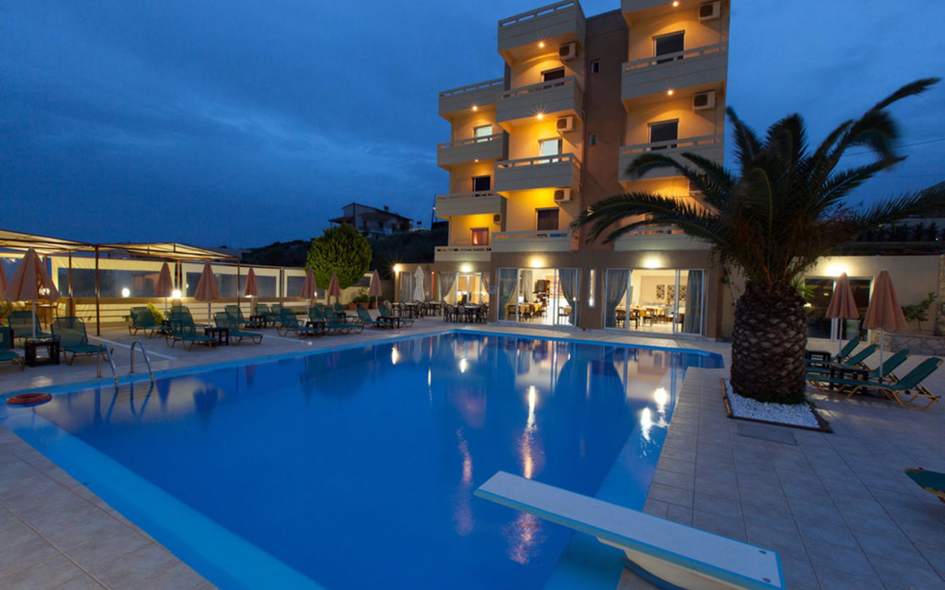 All World Hotel - Top Hotel Stalos New Cydonia Chania Crete Greece, hotels Psathi Discount Chania Chania accommodation, rentals Discount Chania Crete, Chania Town Studios Psathi New Cydonia,